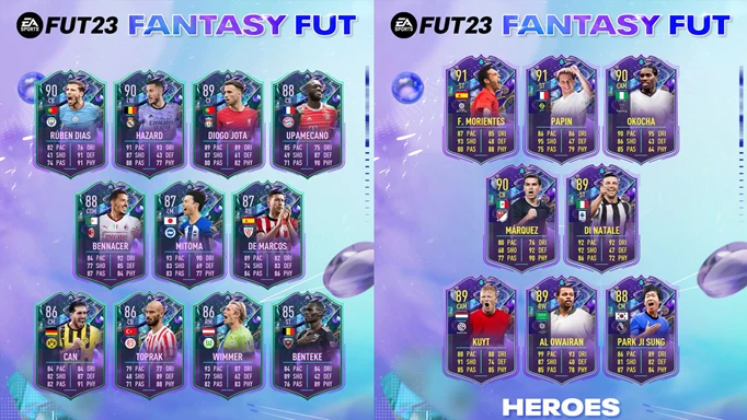 FIFA 23 Fantasy FUT team 2 players