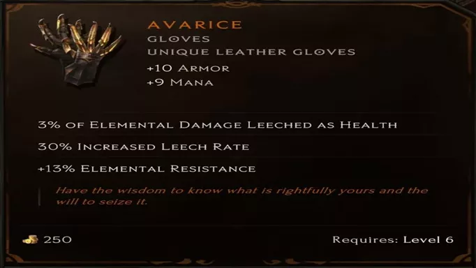 The Avarice Gloves