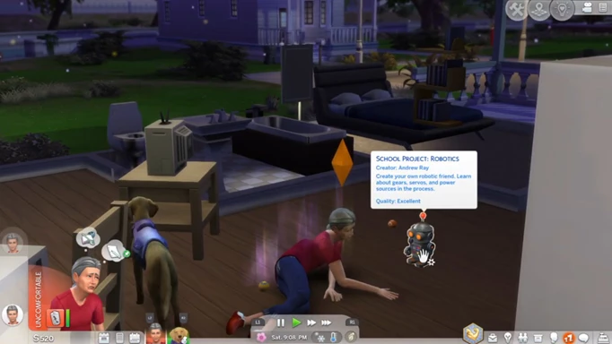 Death by old age in The Sims 4