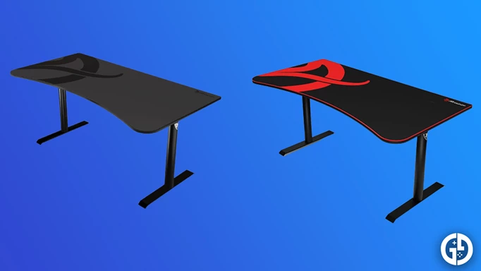 The Arozzi Ultimate Arena gaming desk, one of the best to buy in 2023