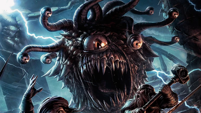 Key art for the Dungeons & Dragons Monster Manual.