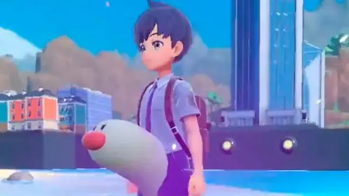 Pokemon Scarlet and Violet graphical glitch