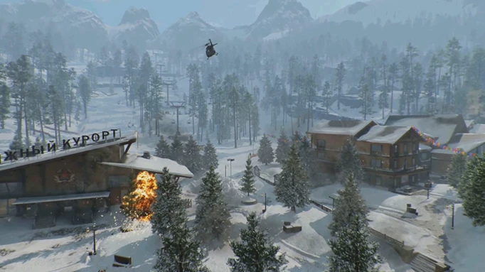 Call of Duty Warzone Winter Map