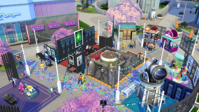 The Sims 4: City Living Promotional Image