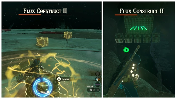 Flux Construct 2 boss Recall