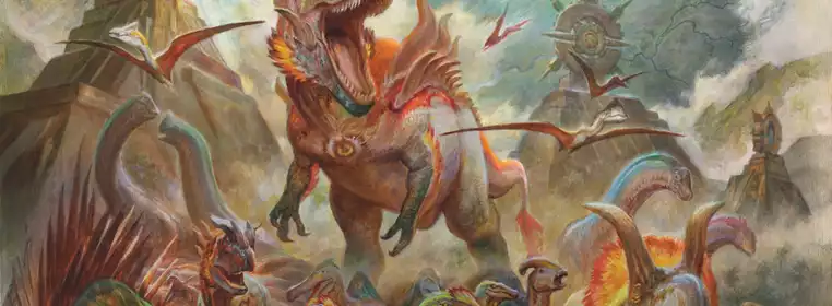 Magic The Gathering's Lost Caverns of Ixalan set is a dino-filled dungeon crawler