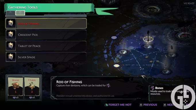 Image of the Rod of Fishing in Hades 2
