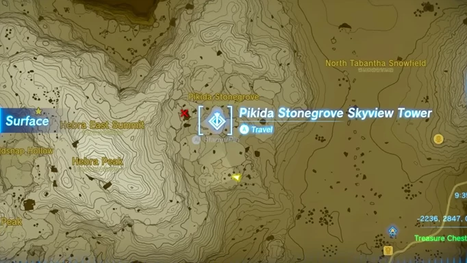 The Pikida Stonegrove Skyview Tower location on the map