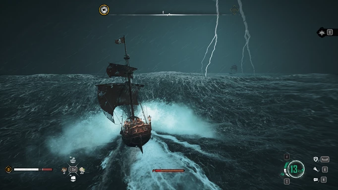 A storm in Skull and Bones