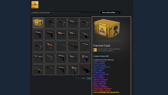 Image of the Fracture Case in CS:GO