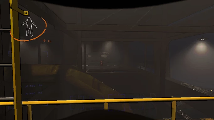 You must parkour across these steel beams to get to the submarine in Lethal Company