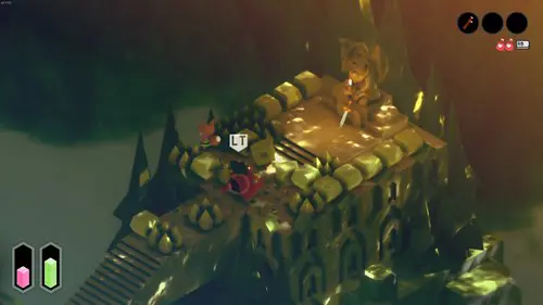 TUNIC Guard Captain Boss sword