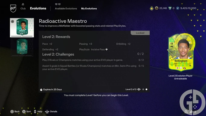 Image of the Radioactive Maestro Evolution in EA FC 24