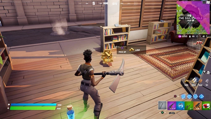 You'll need to find gold to buy the Boom Sniper Fortnite.
