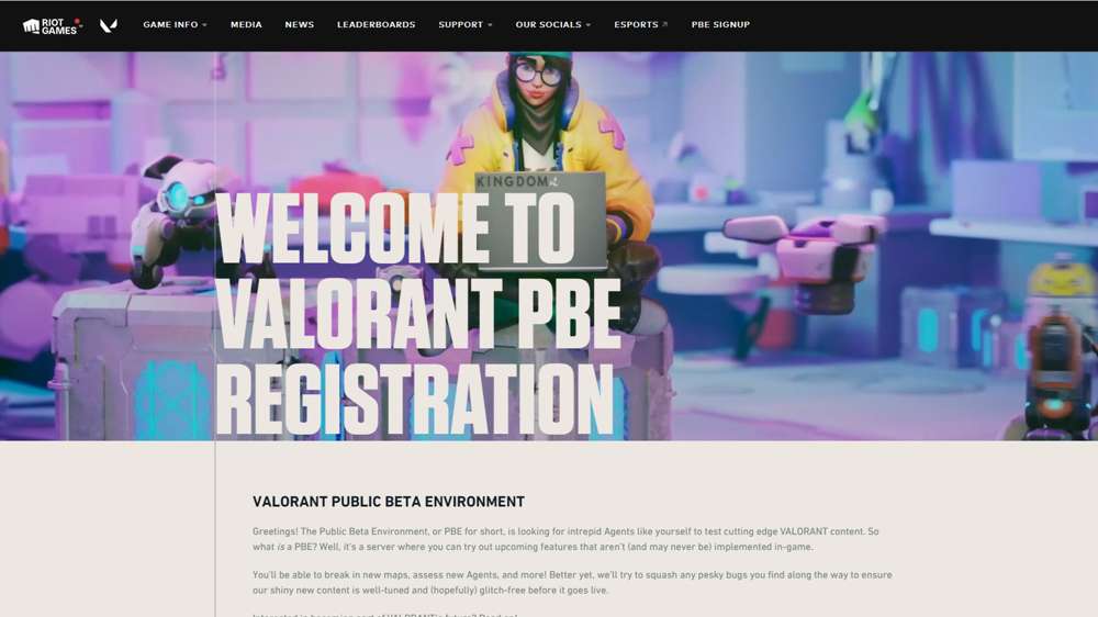VALORANT PBE Explained: How To Register