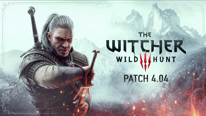 The cover for the Witcher 3 update, Patch 4.04