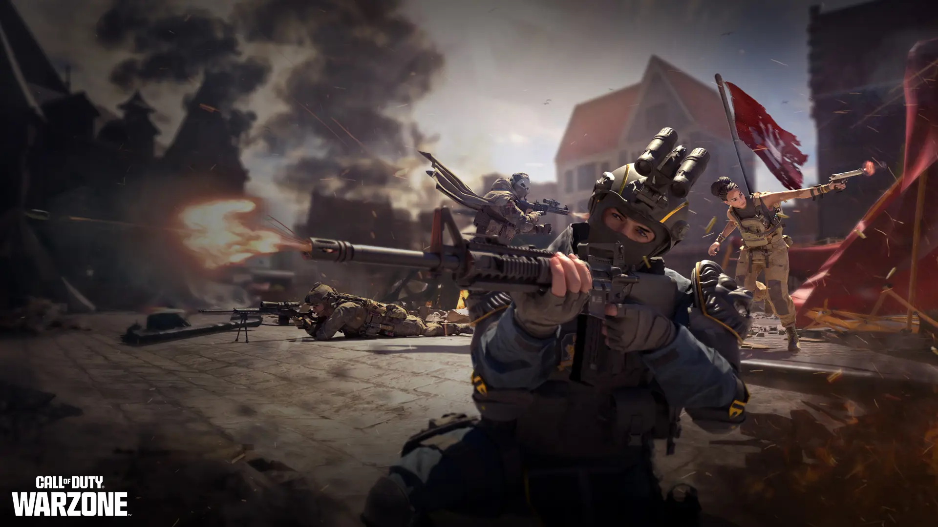 Key art for Lockdown LTM in Warzone 2