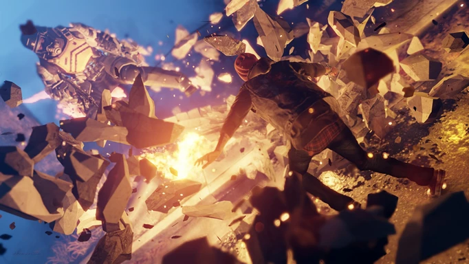 A unique use of super powers to defeat enemies in Infamous: Second Son