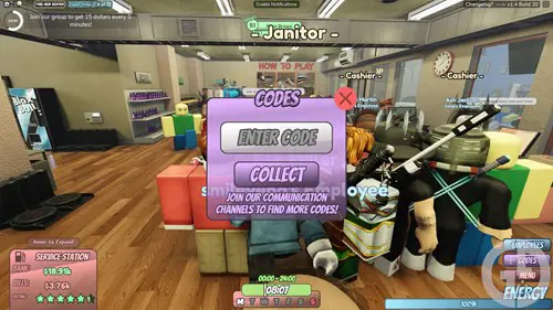 Image showing you how to redeem Zach's Service Station codes