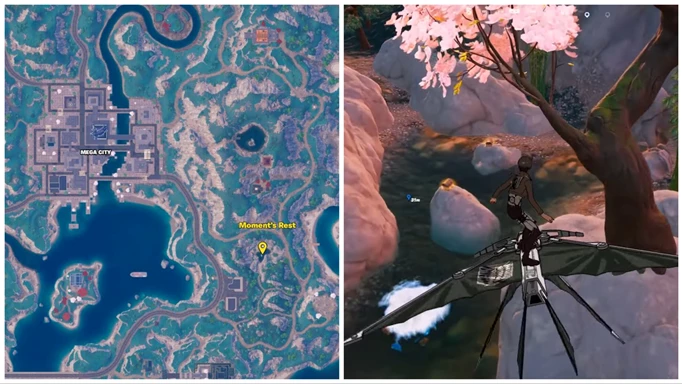 Moment's Rest location in Fortnite