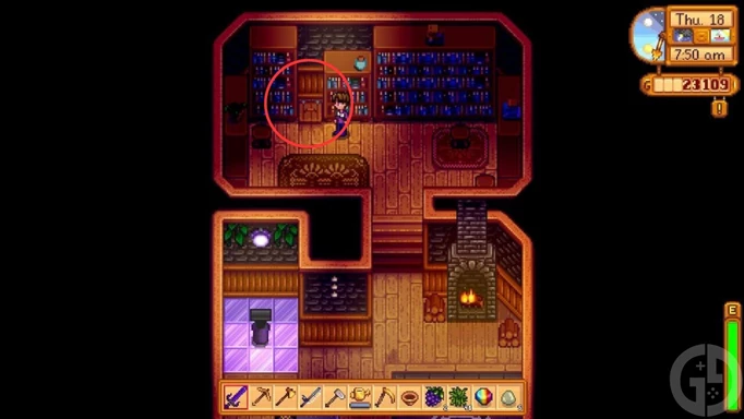 Stardew Valley location of change appearance