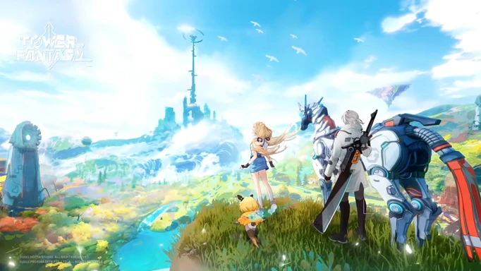 Genshin Impact gibi en iyi oyunlardan biri olan Tower of Fantasy'nin promosyon görüntüsü
