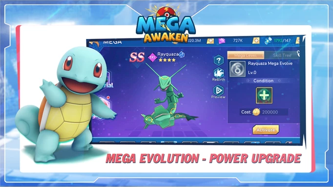 Image of mega evolutions in Mega Awaken