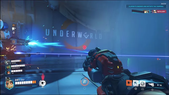 The Underworld Sign, one of the Lore Hunter challenge objectives in Overwatch 2