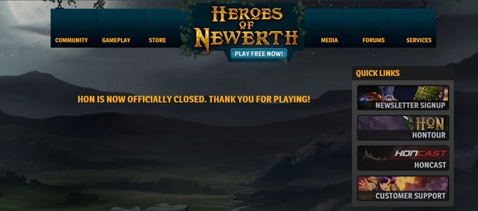 Heroes Of Newerth Is Officially Dead