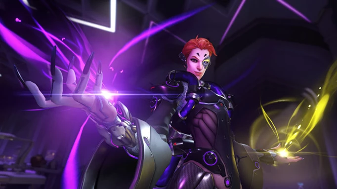 Moira, one of the starting heroes in Overwatch 2