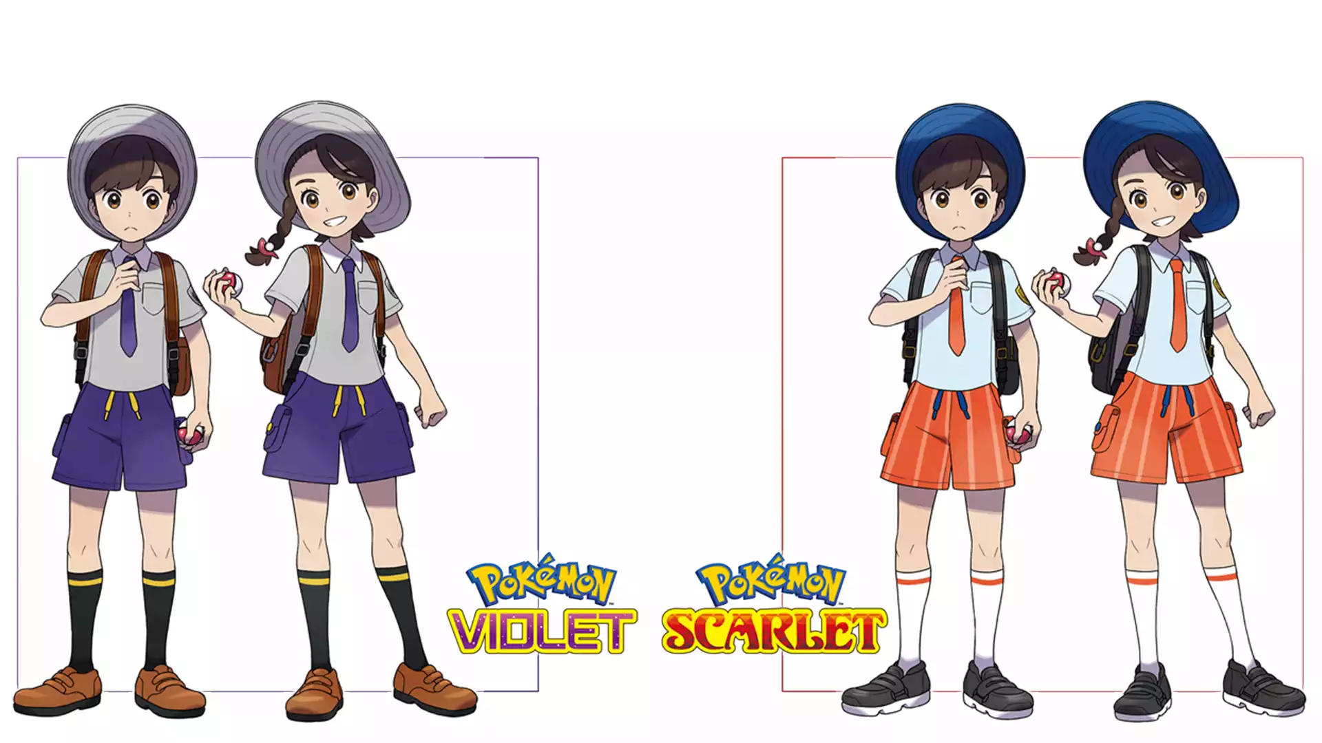 Pokemon Scarlet and Violet Characters