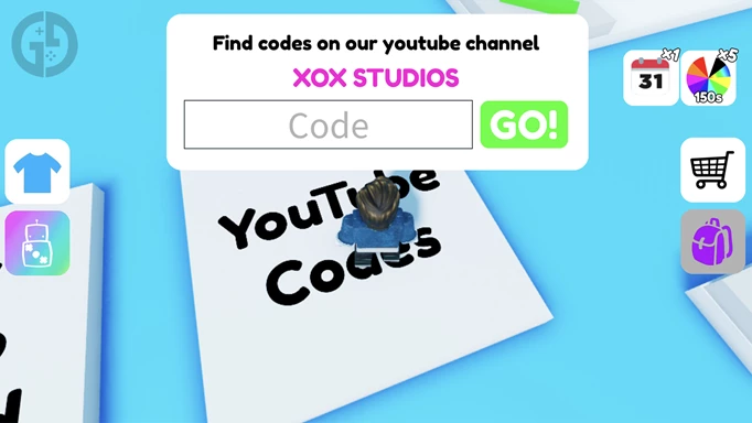 The codes box in Pop It Trading