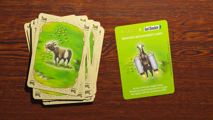 Pilgor cards Goat Simulator CATAN