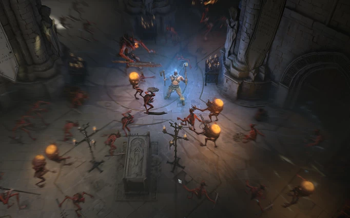 Gameplay from Diablo 4, an alternative to Baldur's Gate 3
