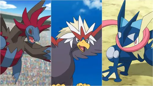 pokemon hydreigon braviary greninja