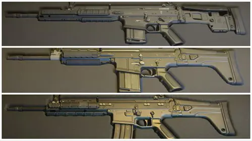 DMZ Tactique Verte weapons