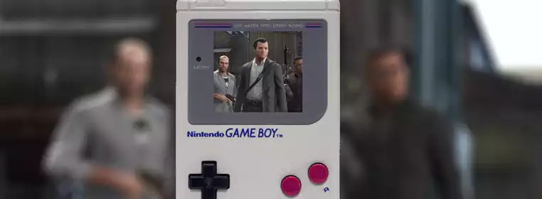 Someone Put GTA V On The OG Game Boy