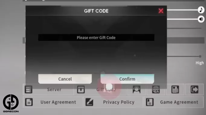 Gift codes