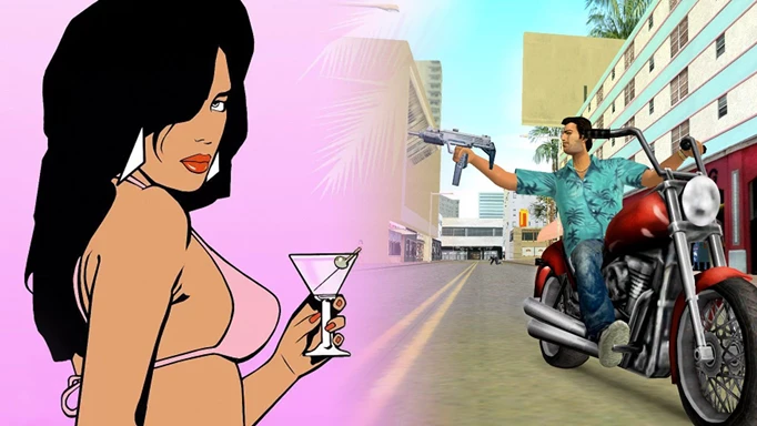 GTA Vice City Tommy and Promo girl