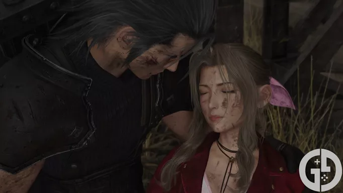 Image of Zack and Aerith in Final Fantasy 7 Rebirth