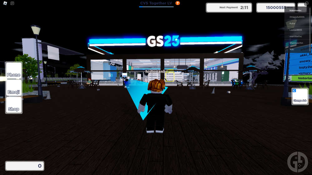All Work Together! GS25 codes to redeem Won
