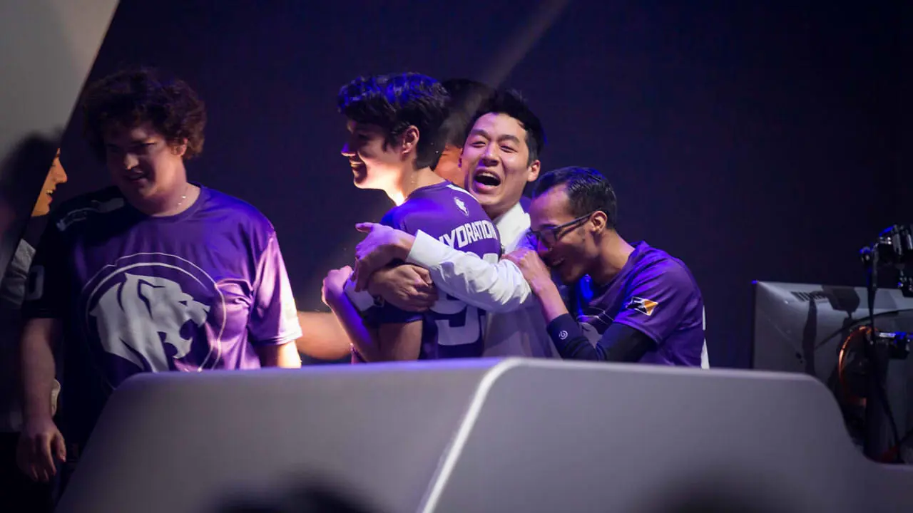 The Los Angeles Gladiators team