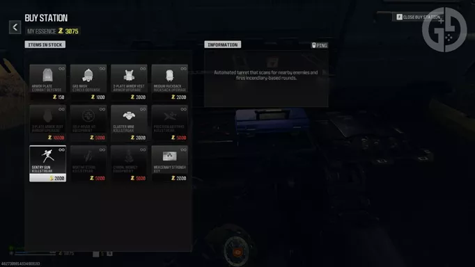 MW3 Zombies Sentry Gun