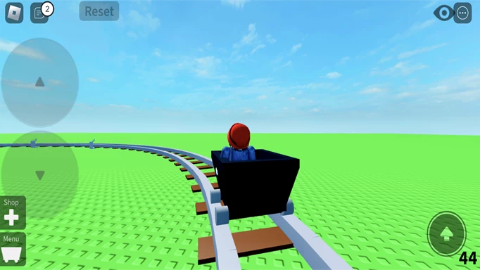 Create a Cart ride gameplay