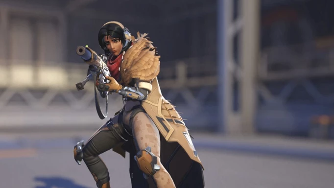 Ana aiming in Overwatch 2