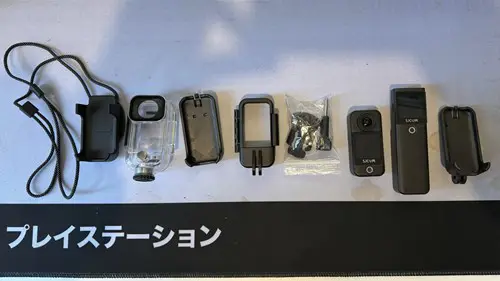All accessories in the SJCAM C300 box