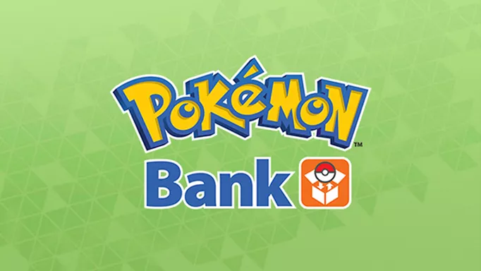 The logo for Pokemon Bank.