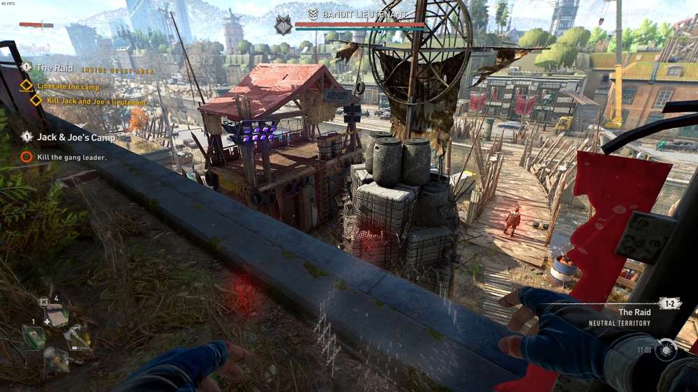 Meet Sophie or Aitor during the raid quest in Dying Light 2?
