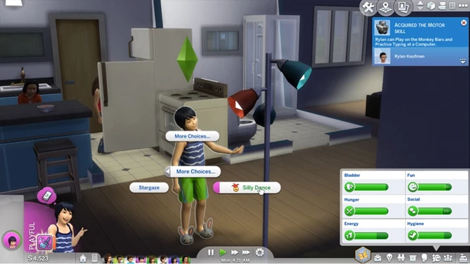 Child-exclusive mod for The Sims 4