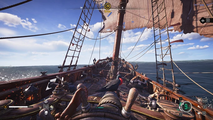 The first person mode in Skull and Bones